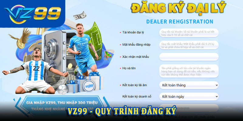 Hướng dẫn chi tiết quy trình đăng ký VZ99 nhanh chóng